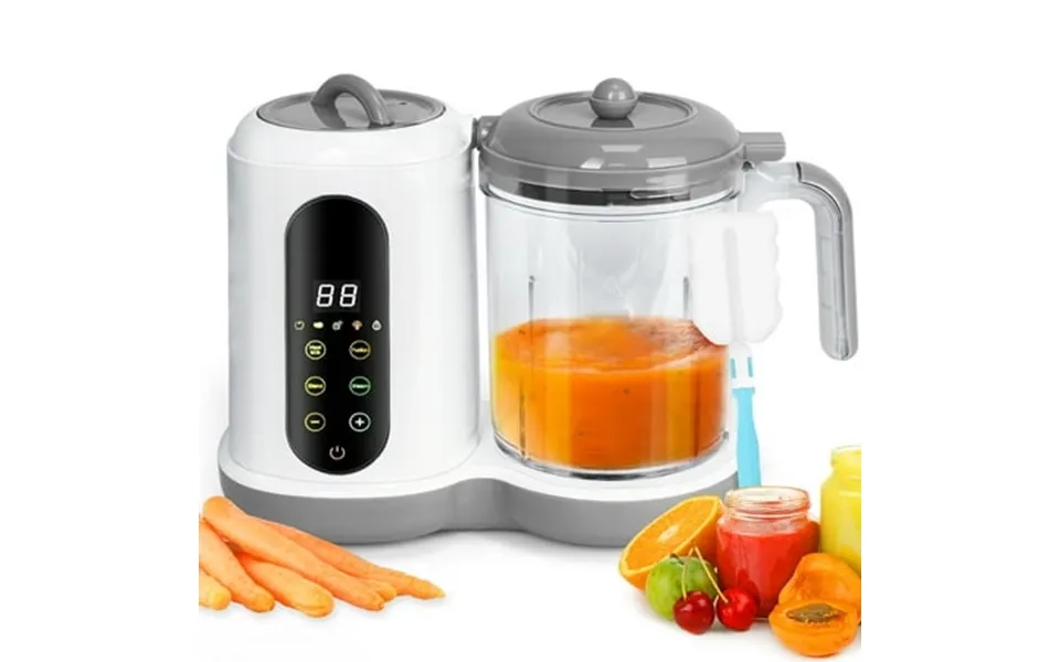 Rupoun Baby Food Maker And Steamer Food Processor Blender And Puree Maker Gift For Healthy Homemade Meals Child Infant T