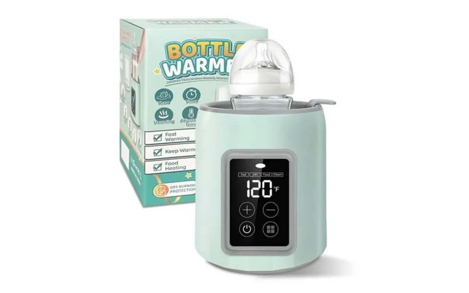 Rupoun Bottle Warmer 4 In 1 Fast Baby Milk Portable Warmer With Timer And Temperature Control For Breastmilk Or Formula