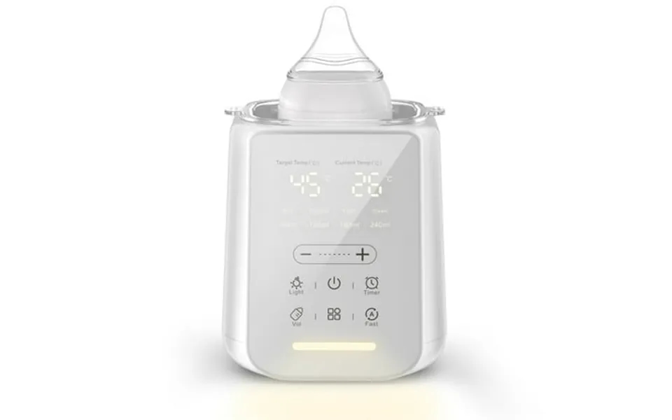 Rupoun Bottle Warmer 8 In 1 Fast Baby Milk Portable Warmer With Timer And Temperature Control For Breastmilk Or Formula