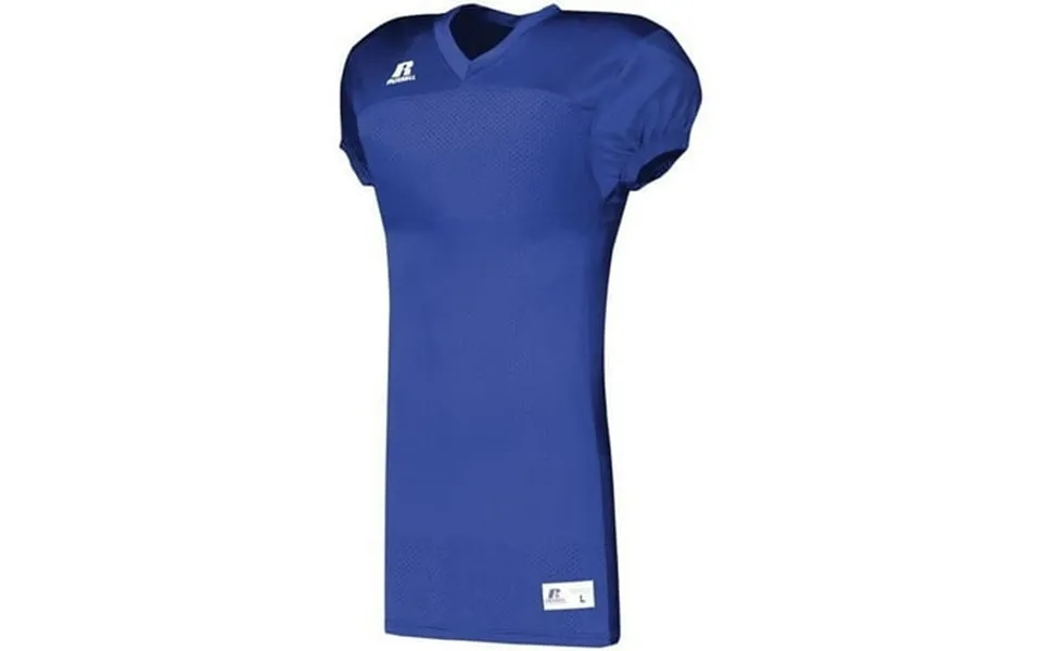 Russell S8623w.blk.2xl Women Youth Solid Football Jersey With Side Inserts Black - 2xl