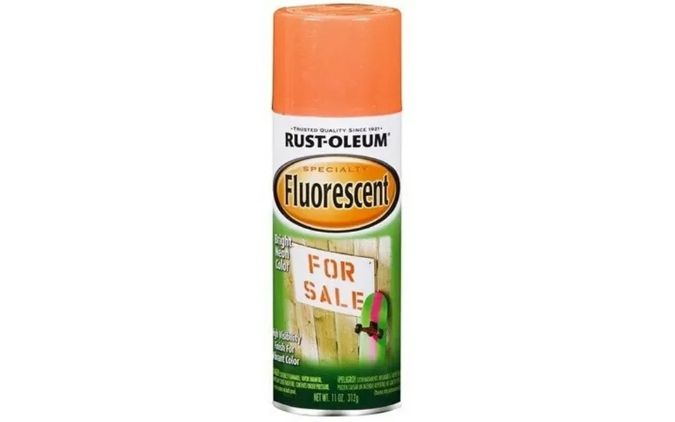 Rust-oleum Specialty Fluorescent Orange Spray Paint 11 Oz