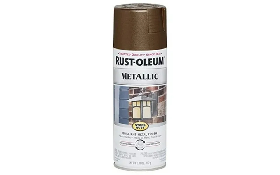 Rust-oleum Stops Rust Metallic Dark Copper Spray Paint 11 Oz