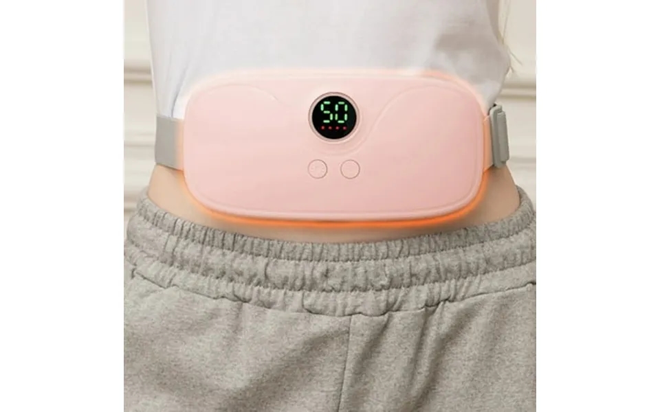 Rxirucgd Warm Belt Vibration Hot Pressing Abdominal Massage Intelligent Heating Waist Protection Tool For Girls During M