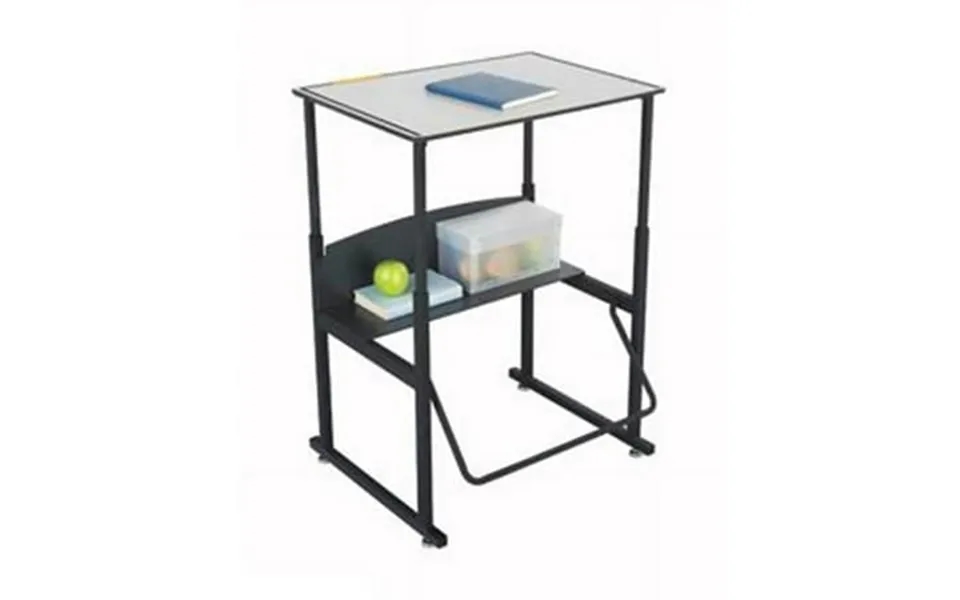 Safco 1208gr Alphabetter Desk 24 X 36 With Book Box
