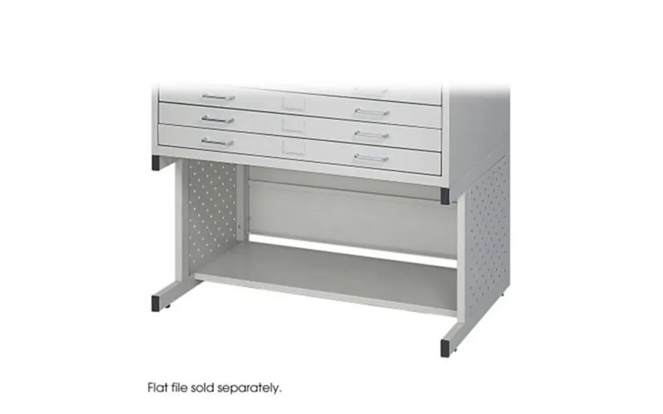 Safco 4971lg Light Gray Facil Flat File High Base-small