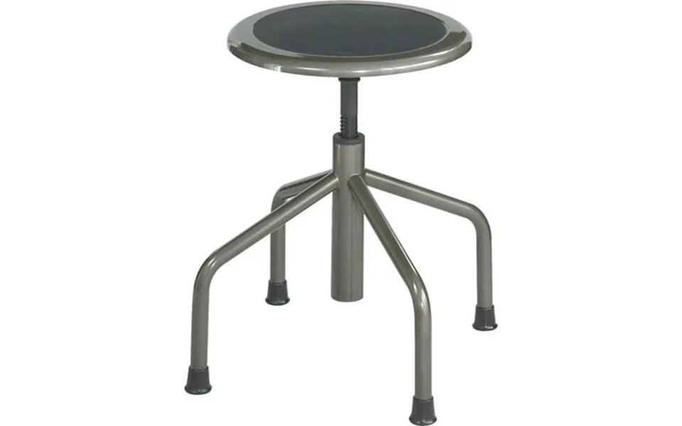 Safco Diesel Backless Low Base Industrial Drafting Chair In Black