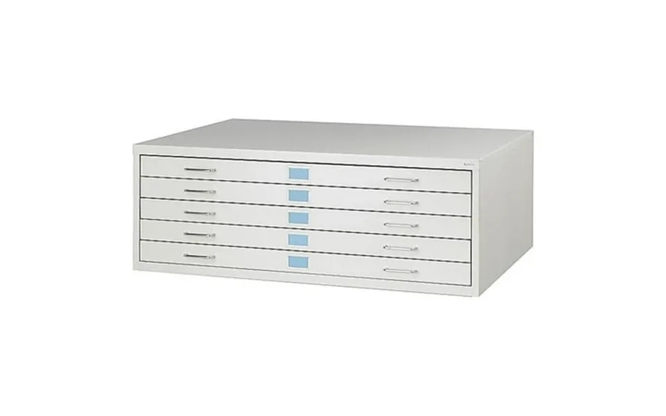 Safco Facil Steel Flat File-medium Light Gray