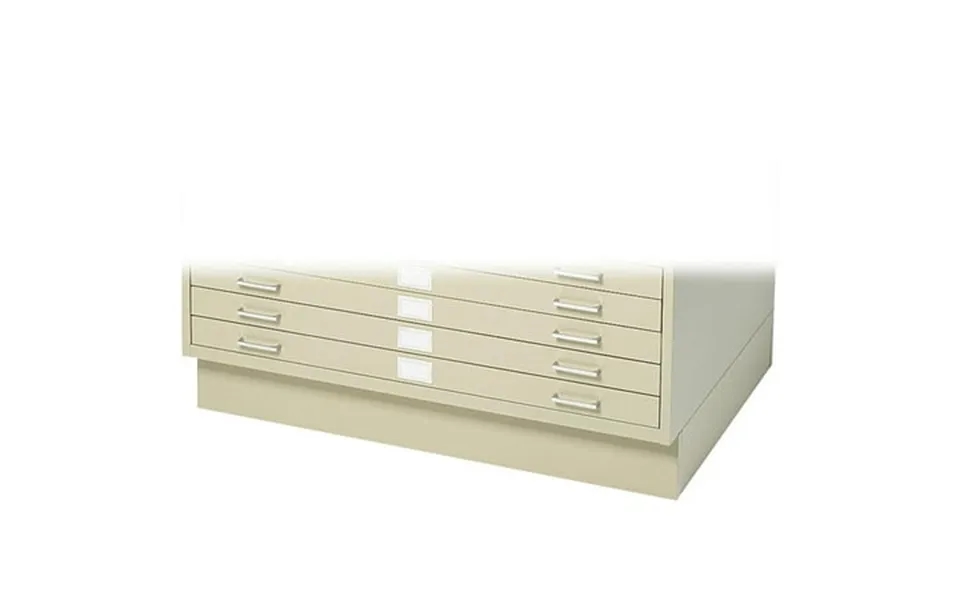 Safco Flat File Closed Base In Tropic Sand