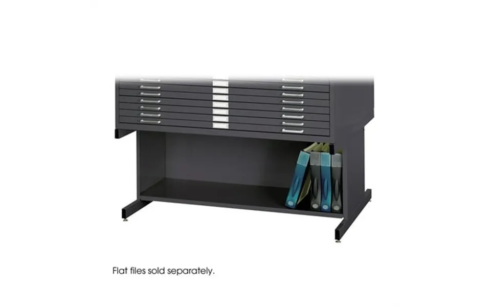 Safco Open 20 H Base For 4986 And 4996 Flat File Cabinets In Black