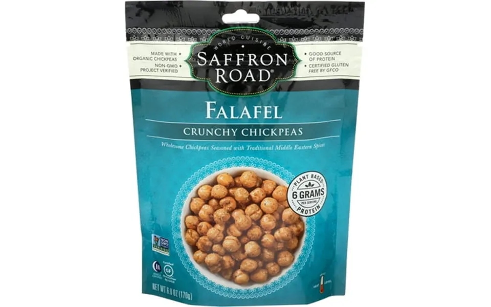 Saffron Road Crunchy Chickpeas Falafel 6 Oz