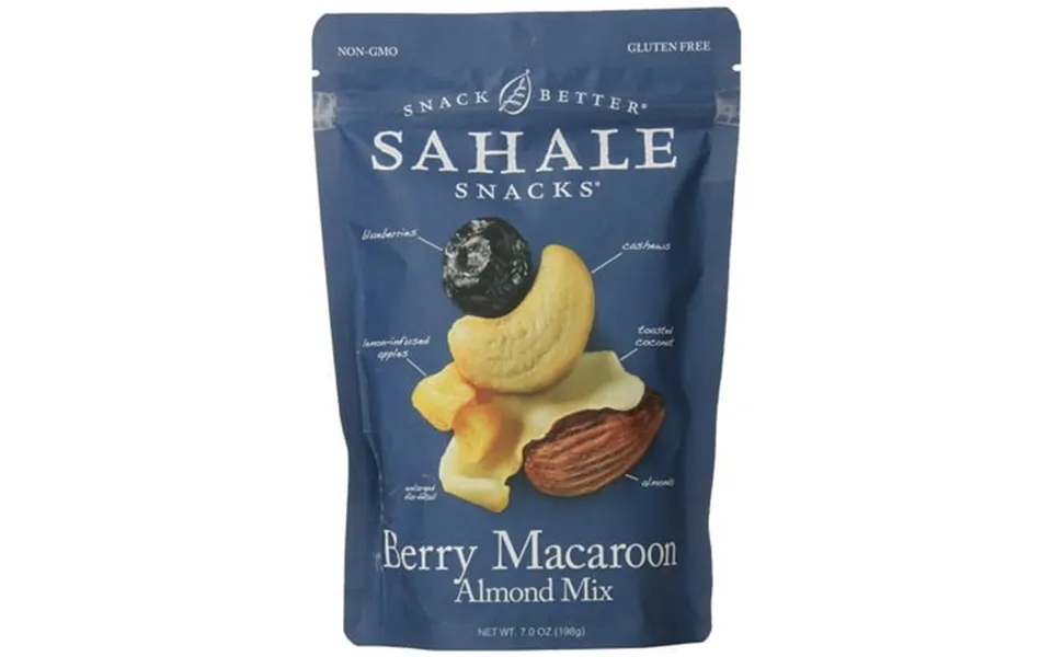 Sahale Snacks Nut Blends Zs23 Almond Mix Berry Macaroon 7-ounce Pack Of 4