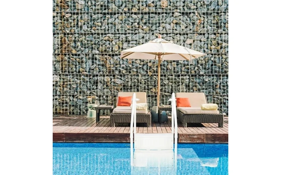 Salonmore 4 Steps Heavy-duty Adjustable Above Ground Swimming Pool Smart Step