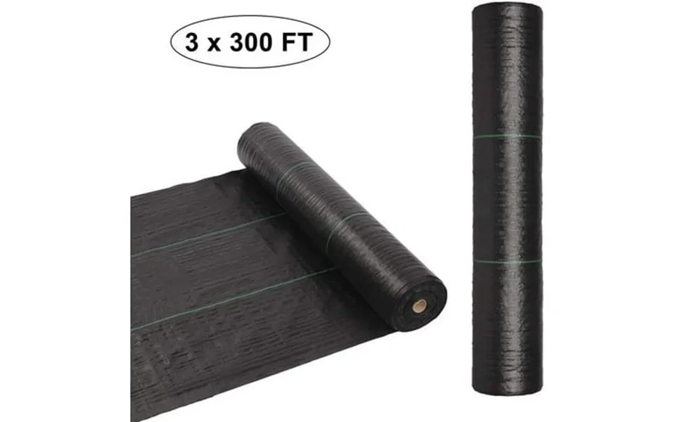 Salonmore Weed Barrier Landscape Fabric Ground Weed Block Gardening Mat 3ft X300ft