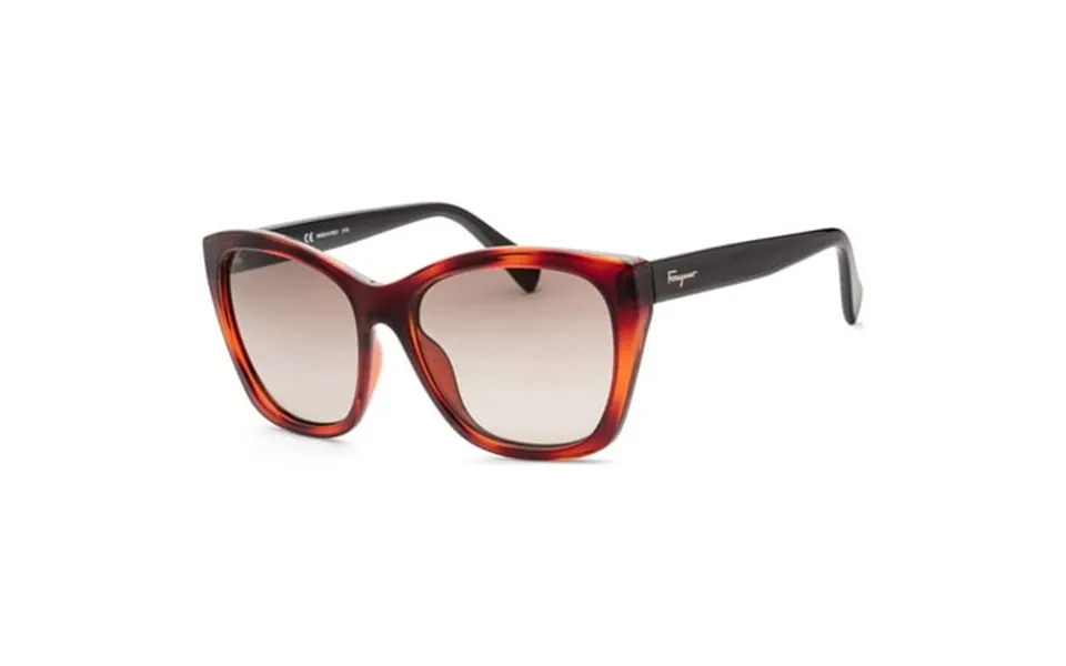 Salvatore Ferragamo Sf 957s Plastic Womens Cat-eye Sunglasses Tortoise 56mm Adult