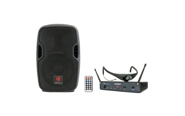 Samson Airline 88 Wireless Headset Mic 8 Bluetooth Speaker 4 Yoga Spin Pilates product image