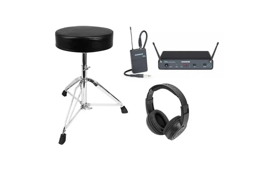 Samson Concert 88x 100-ch. Uhf Wireless Guitar System-k Band Throne Headphones