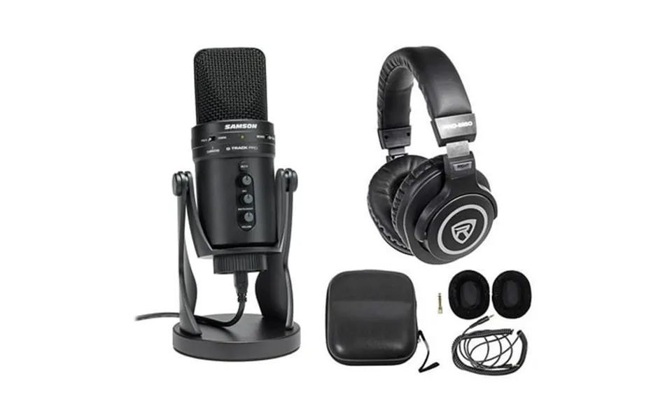 Samson G-track Pro Studio Usb Condenser Microphone Mic Interface Headphones