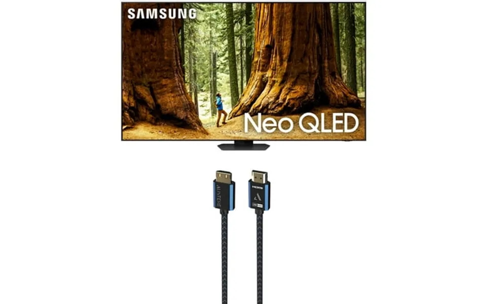 Samsung Qn98qn90dafxza 98 Inch Neo Qled Tv With 4k Ai Upscaling And An Austere 5s-4khd2-2