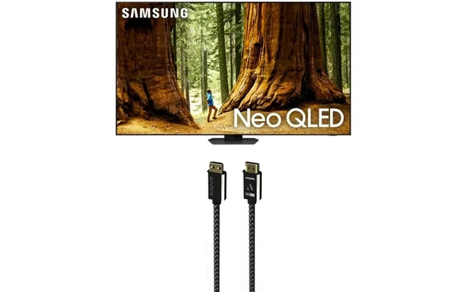 Samsung Qn98qn90dafxza 98 Inch Neo Qled Tv With 4k Ai Upscaling And An Austere 7s-8khd2-2