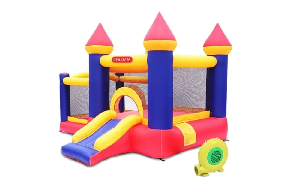 Samyohome Pvc Inflatable Bouncer House Jumper Castle With Air Blower For Kids
