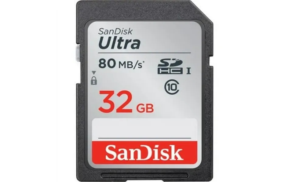Sandisk 32gb Ultra Class 10 Uh-1 Sdhc Memory Card