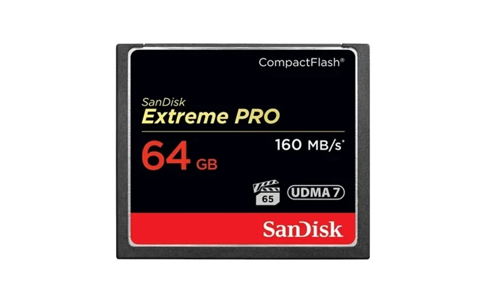 Sandisk 64gb Extreme Pro Compactflash Memory Card - Sdcfxps-064g-a46