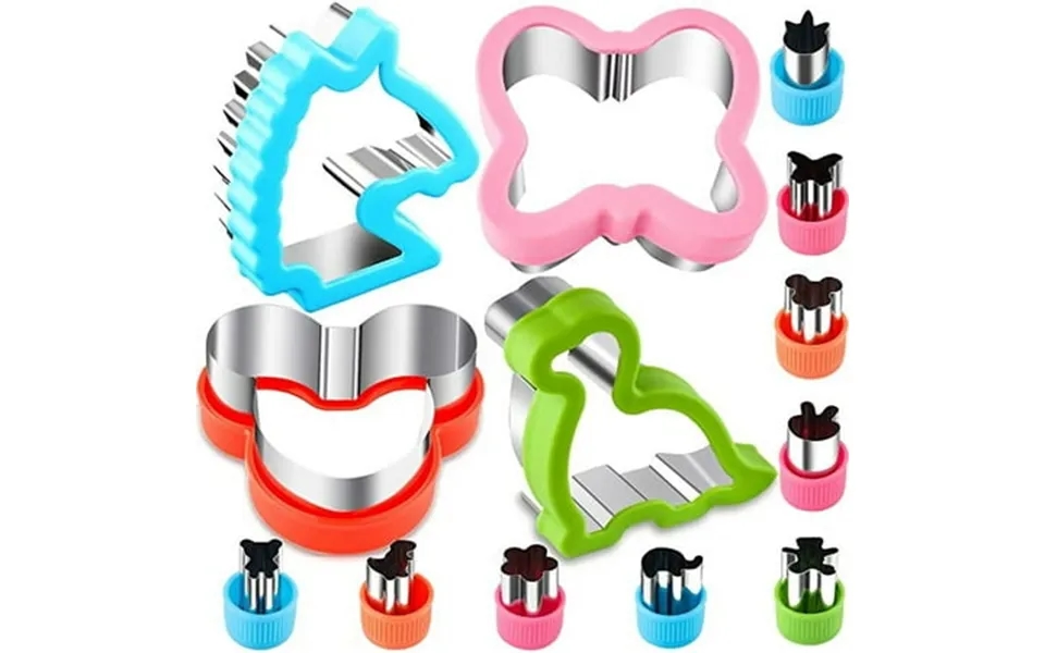 Sandwich Cookie Cutters Shaped Sandwich Cutters 13 Packs Hihitaoo Fruit Cutters Bread Cutout Shapes For Kids Lunch Butte