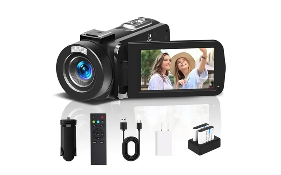 Saneen Video Camera Camcorder Full Hd 1080p 24mp Ir Night Vision Vlogging Camera For Youtube 18x Digital Zoom 3