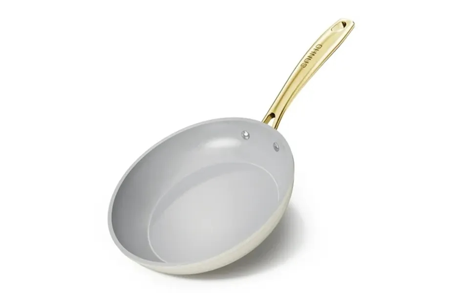 Sanho Ceramic Nonstick Fry Pan 8 Inch Skillet Diamond-titanium Coating Non-toxic & Healthy For All Stovetops Oven Safe 5