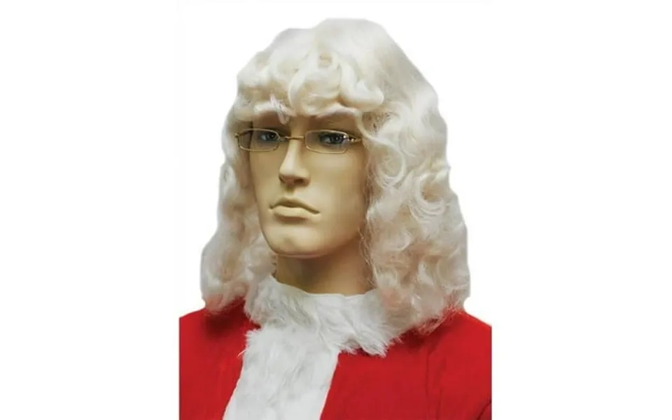 Santa 004 White Wig Costume