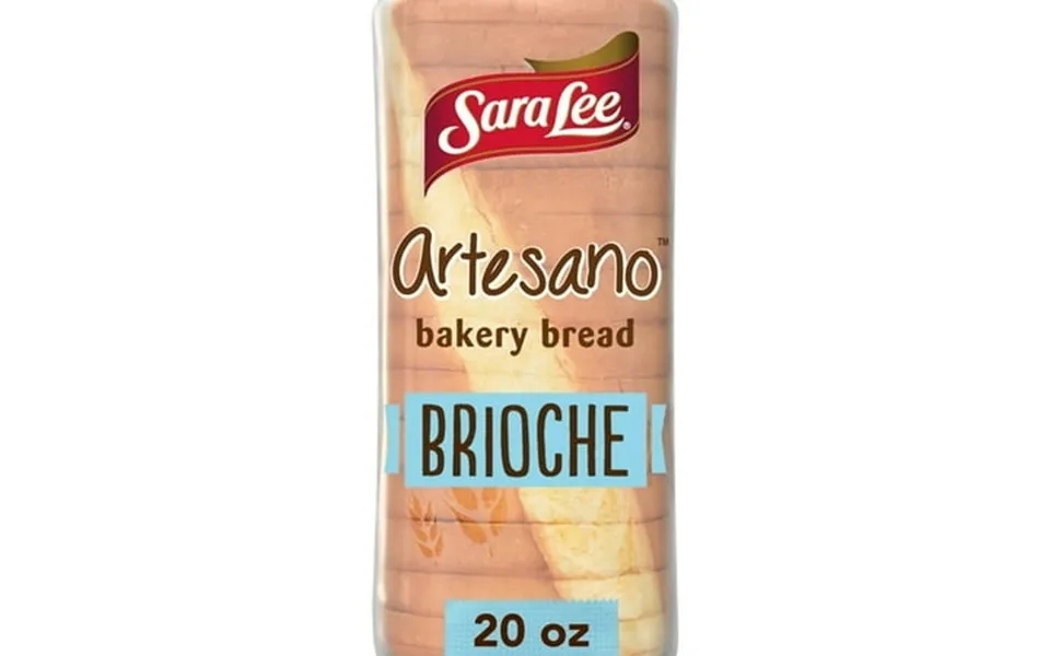 Sara Lee Artesano Brioche Bakery Bread 20 Oz Brioche Bread Bag Pack Of 2