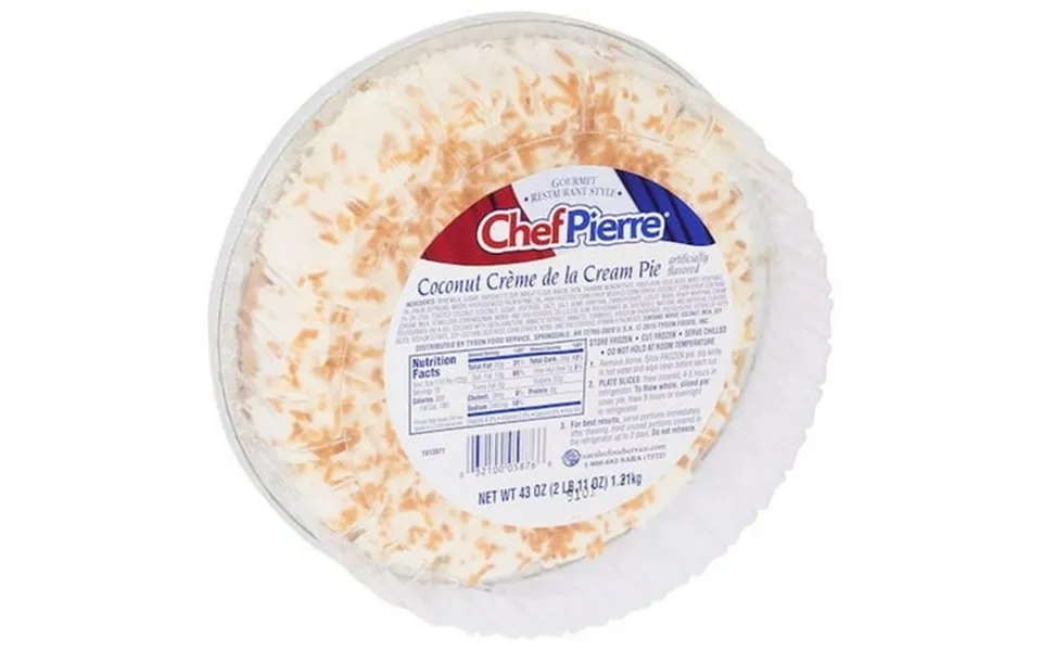 Sara Lee Chef Pierre Creme De La Cream Pie - Variety Pack 10 Inch -- 4 Per Case