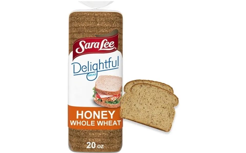 Sara Lee Delightful Honey Whole Wheat Bread 20 Oz Soft Honey Wheat Bread Bag Pack Of 4