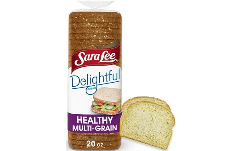 Sara Lee Delightful Multi-grain Bread 20 Oz Soft Multigrain Bread Bag -pack Of 7