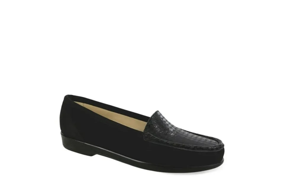 Sas Womens Simplify Grey Tetris Slip On