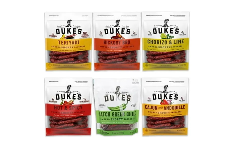 Sausage Sticks Variety 6 Kef16 Pack. Meat Sticks Smoked Sausage Meat Snacks Sausages Dried Meat Smoked Meat Sasuage Dry