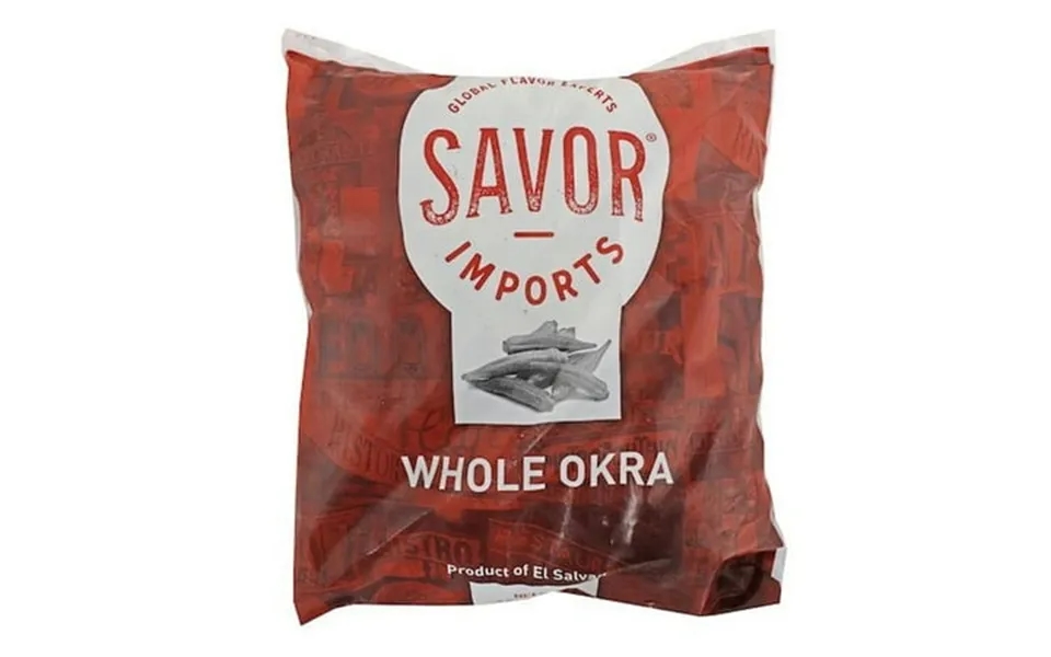Savor Brands Whole Okra 2.5 Pound -- 12 Per Case