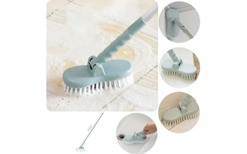 Sayfut 2 In 1 Long Handle Cleaning Brush Floor Scrub Brush Shower Deck Brush Wall Floors Cleaning Scrub For Cleaning Til