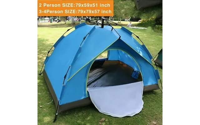 Sayfut Waterproof Automatic 3-4 People Outdoor Instant Pop Up Tent Camping Hiking Canopy product image