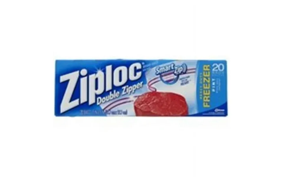 Sc Johnson Ziploc Freezer Bag - Pint 20 Count