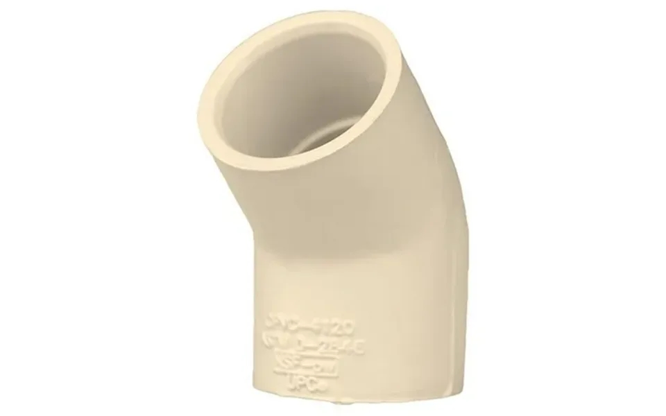 Schedule 40 0.5 In. Socket X 0.5 In. Dia. Socket Cpvc 45 Deg Elbow - Pack Of 50