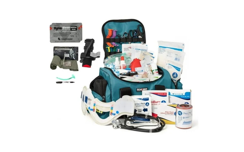 Scherber Intermediate First Responder Trauma Kit W Bleeding Control - Fully Stocked