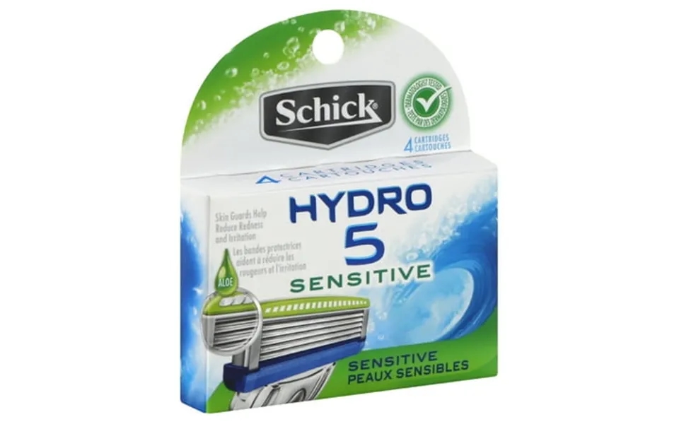 Schick Hydro 5 Sensitive Refill Razor Blade 4 Ea Pack Of 2