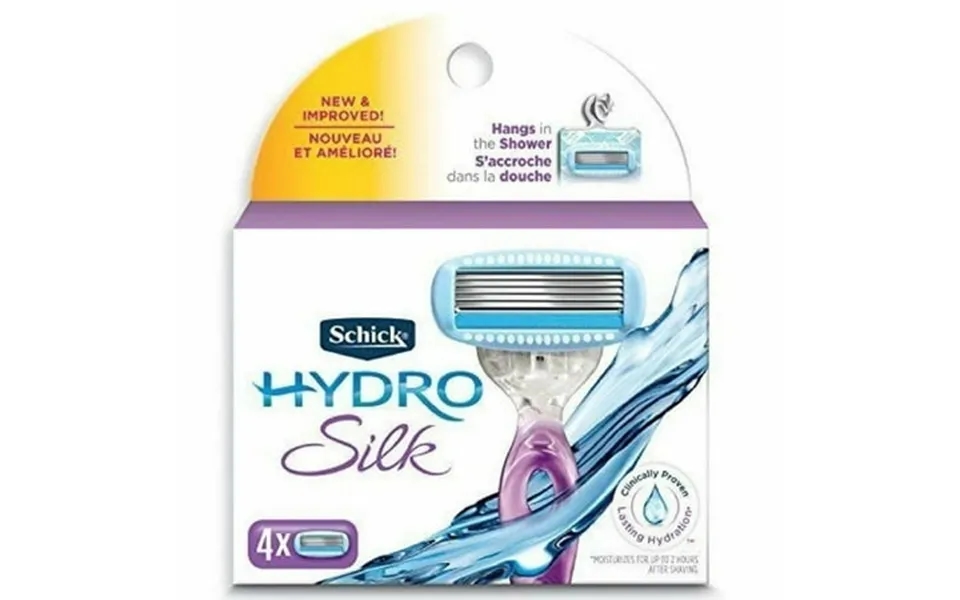 Schick Hydro W Water Activated Moisturizer & Hydrant Serum 4ct 2-pack