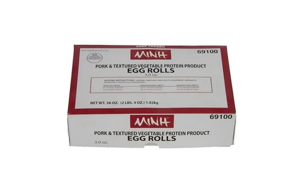 Schwans Minh Pork And Vegetable Egg Roll 3 Ounce -- 72 Per Case