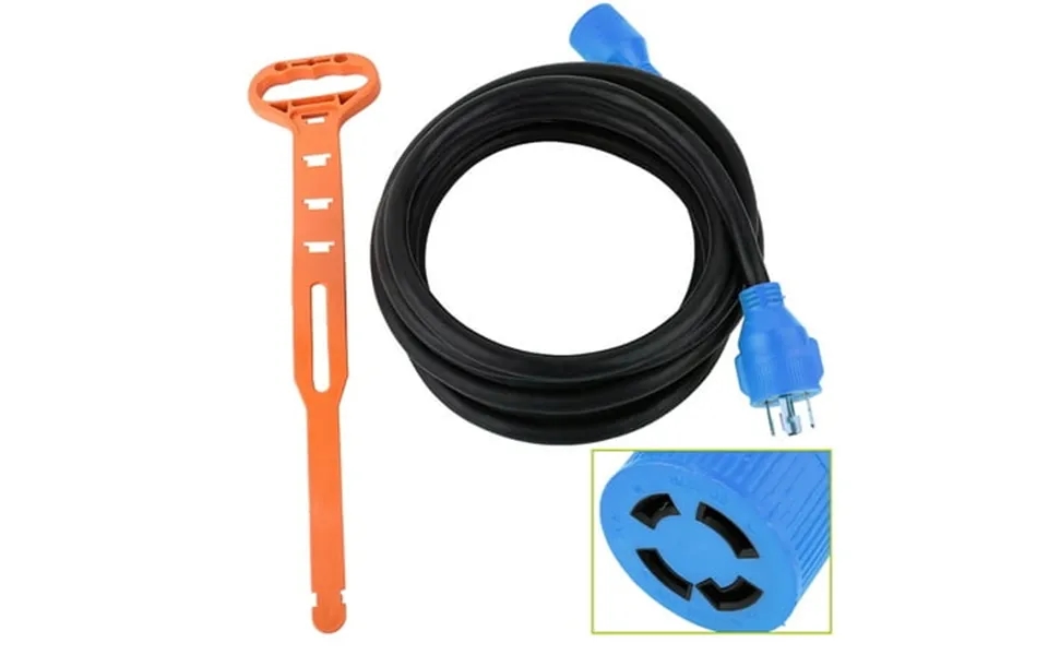 Scitoo Generator Extension Cord 20 Ft 4 Prong Power Cable 10 Gauge 30 Amp Adapter Plug