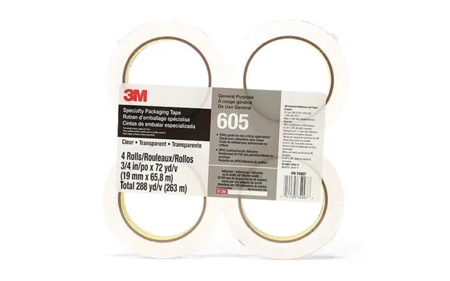 Scotch 605 Ldpkgtp605clrcoldtemperture 3 4 Pk12 product image