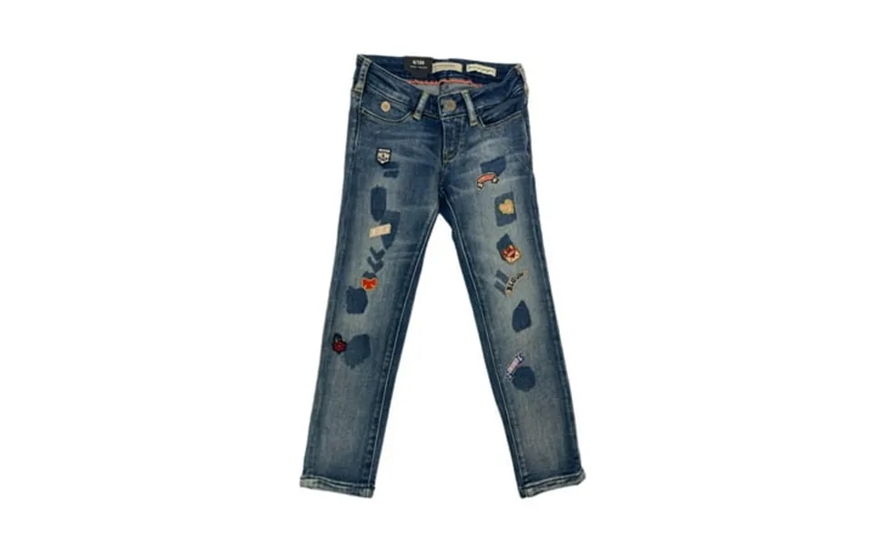 Scotch & Soda Girl S Denim Skinny Fit Jeans Blue 4