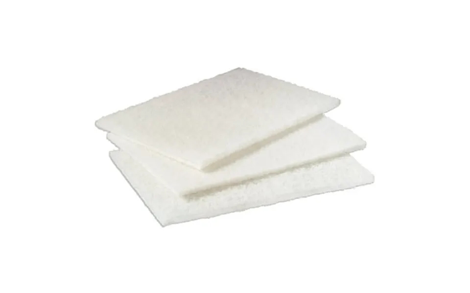 Scotch-brite Professional Light Duty Cleansing Pad 6 X 9 White 20 Pack 3 Packs Carton 98