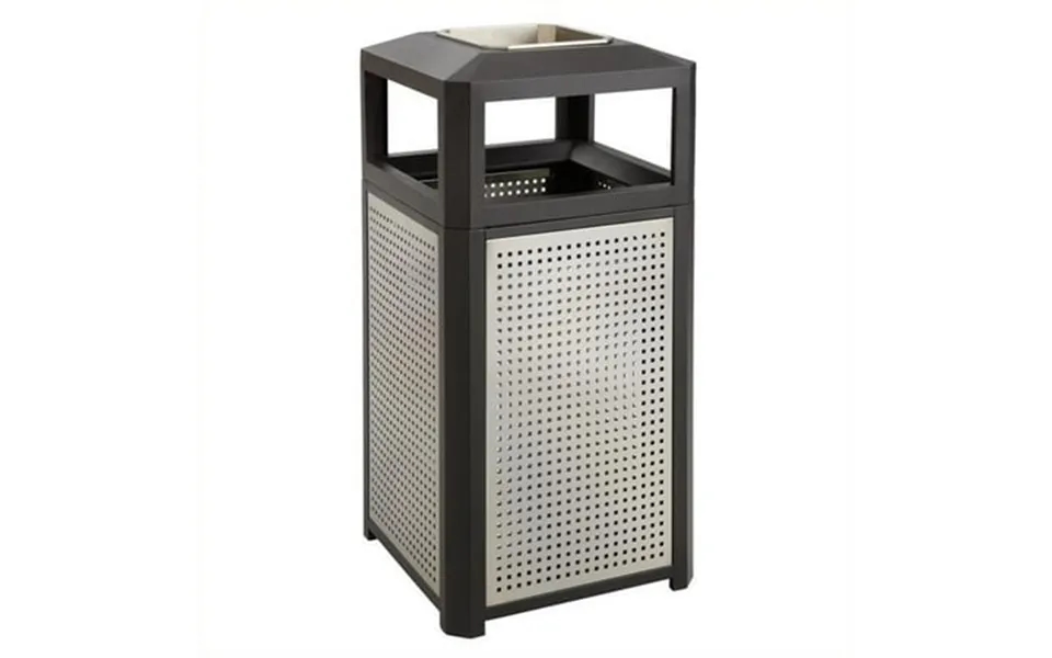 Scranton & Co 15 Gallon Steel Ash Waste Receptacle